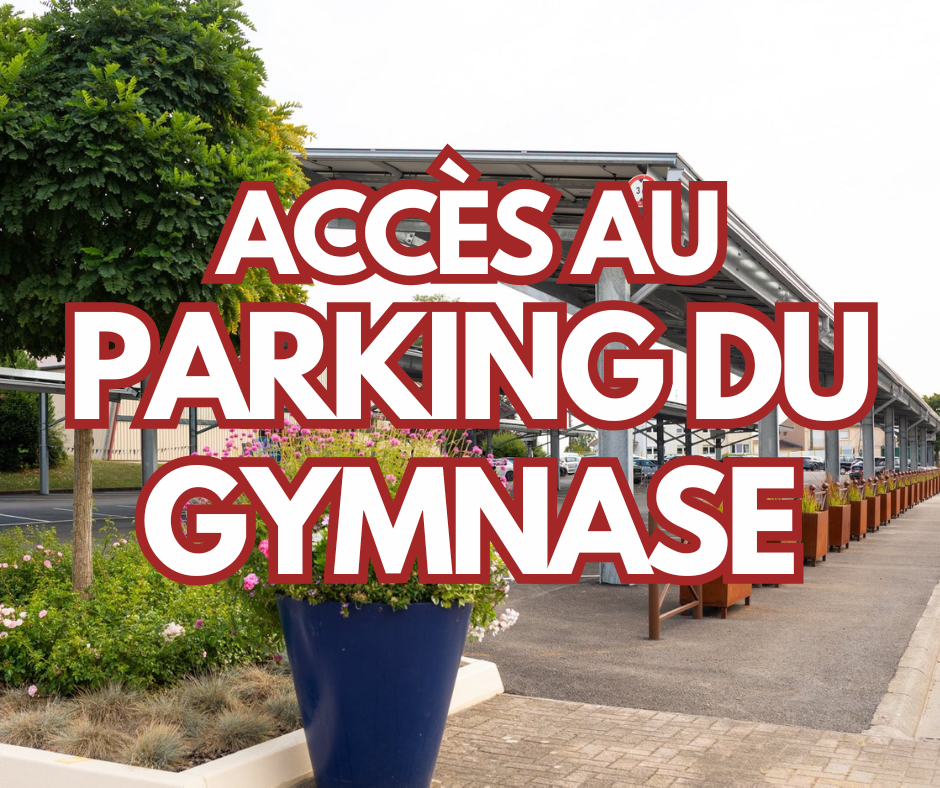 Accès au parking du gymnase